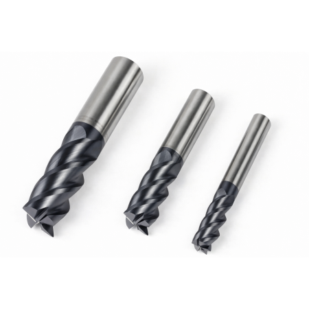 FREZ PALCOWY VHM CNC fi 10 mm x 100 mm HRC 50, 4F, do stali, żeliwa, metalu